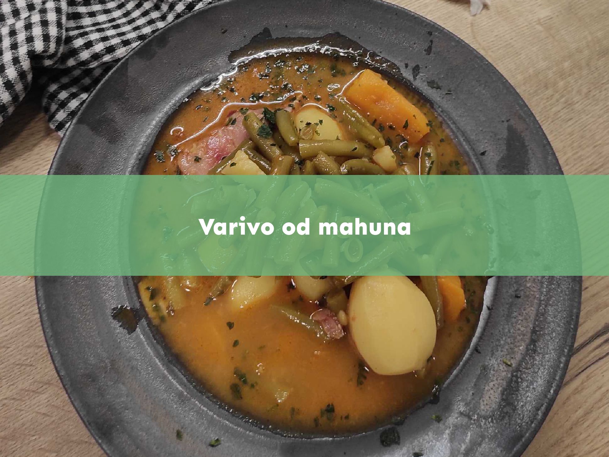 Varivo od mahuna