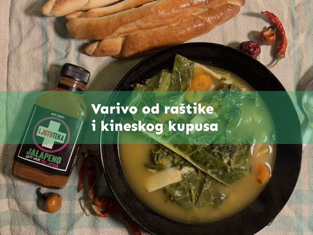 Varivo od raštike i kineskog kupusa